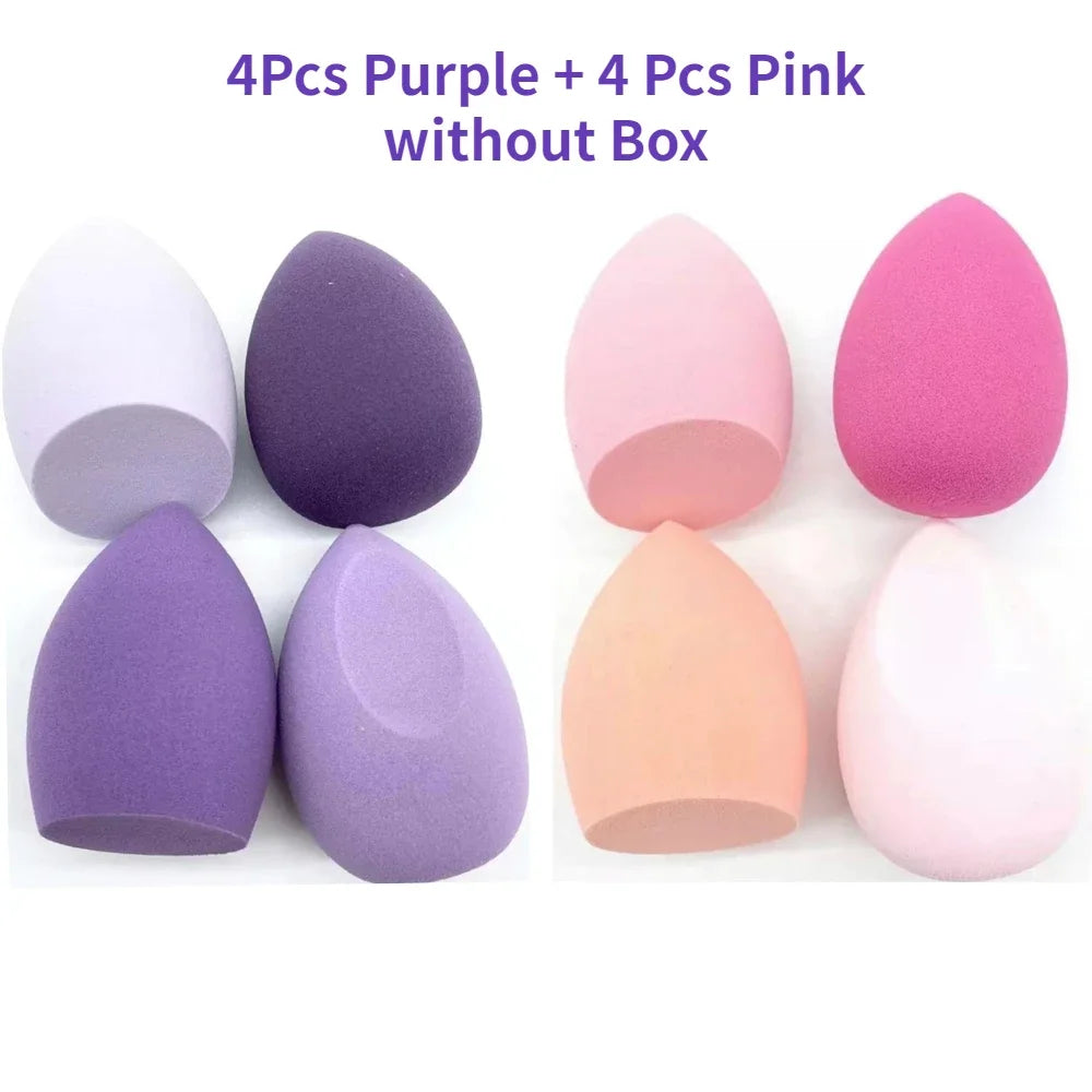 4/8pcs Makeup Sponge Blender Beauty Egg