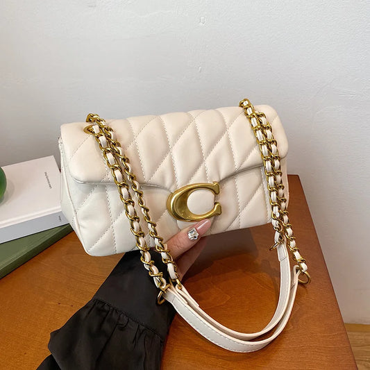 2025 New Fashion Chain Stitch Shoulder Bag
